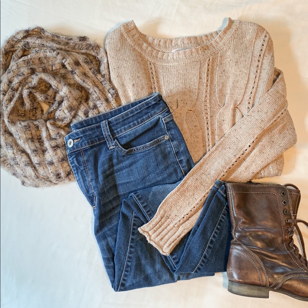 Soft infinity scarf!